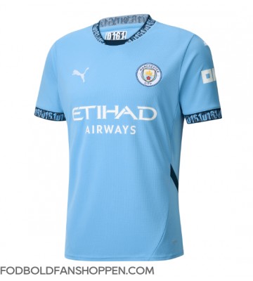 Manchester City Matheus Nunes #27 Hjemmebanetrøje 2024-25 Kortærmet